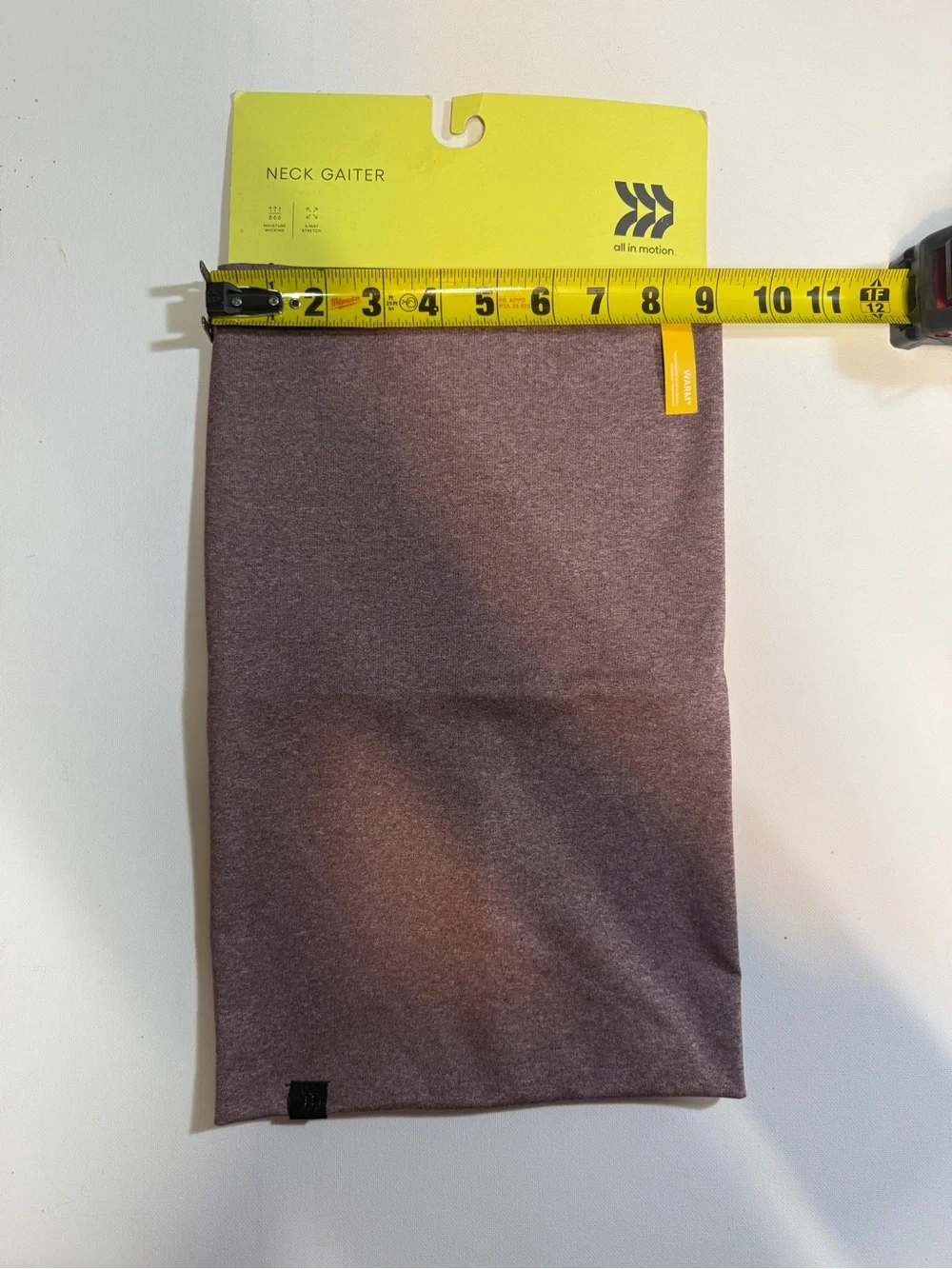 all in motion Heathered Plum Neck Gaiter
